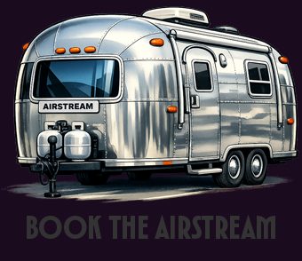 Book the Airstream illustration