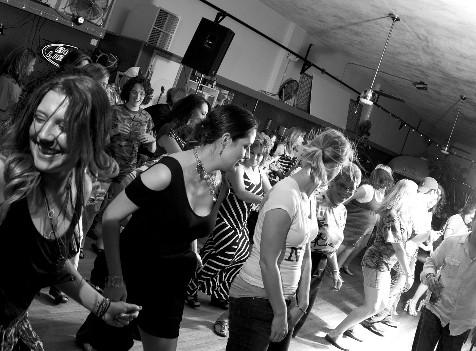 A packed dance floor at Fifi’s