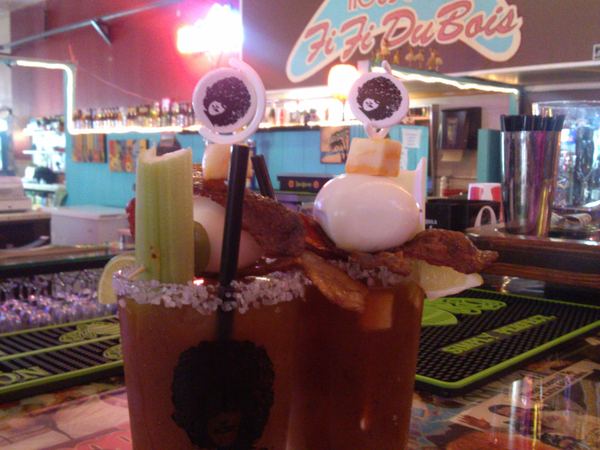 Signature drinks at Fifi's